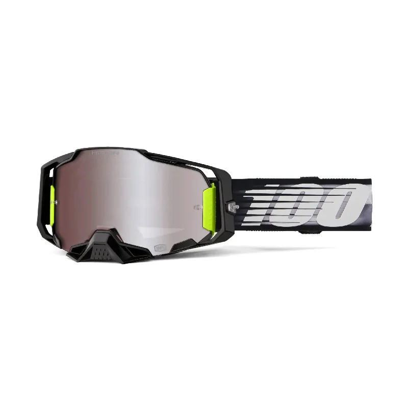 100% Armega Goggles LightSpeed / HiPER Mirror Silver Lens