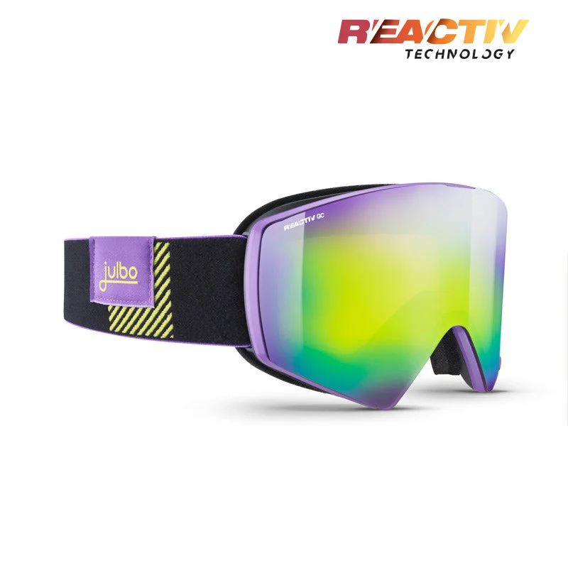 Violet / Black with REACTIV 2-3 Glare Control lens