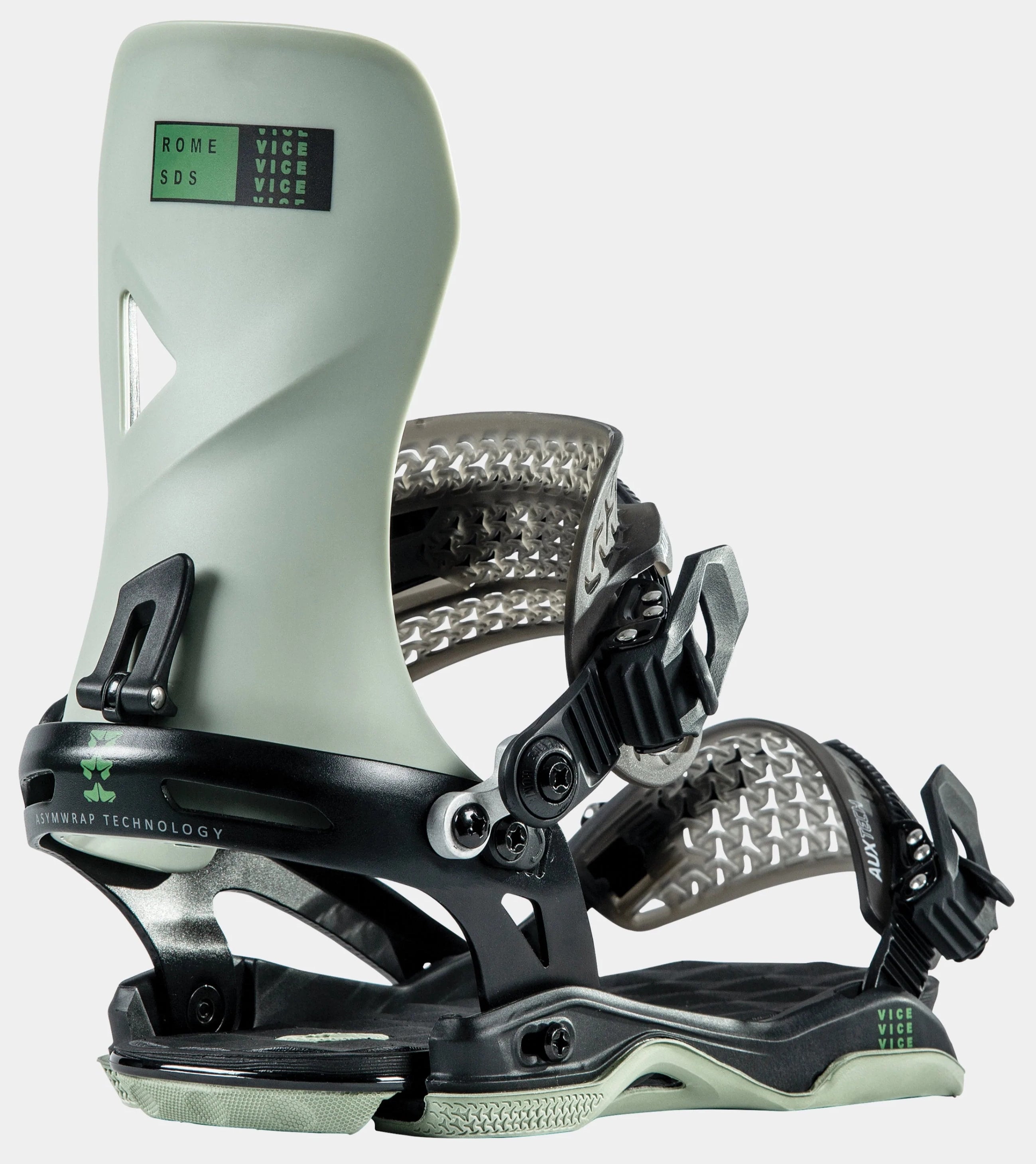 Rome Vice Mens Snowboard Bindings Moss