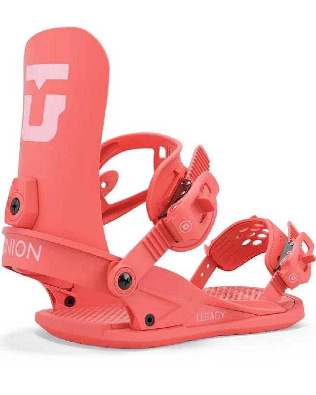 Legacy Womens Snowboard Bindings - Coral 2025