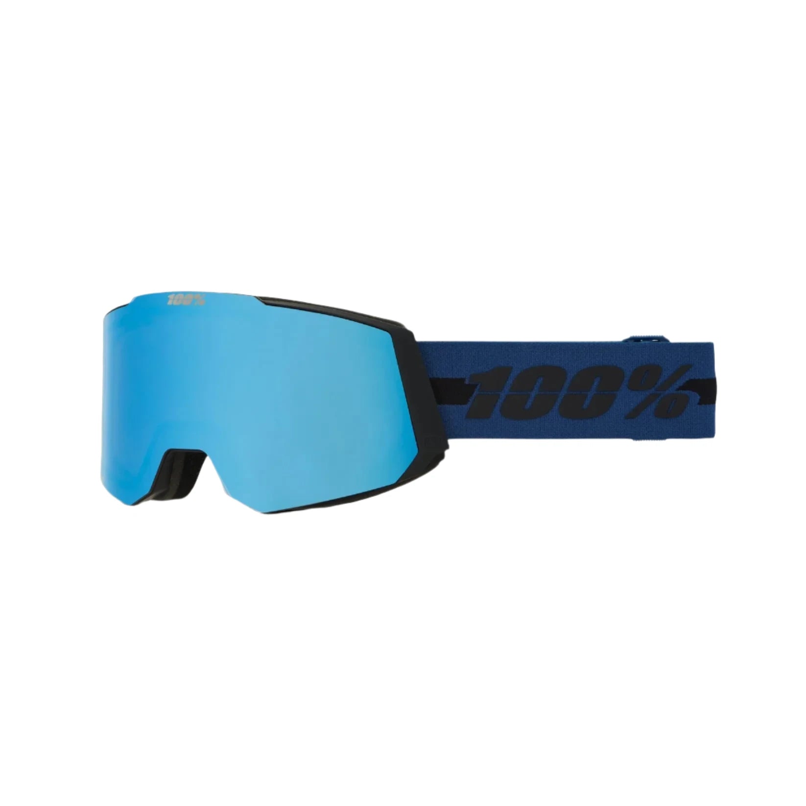 100% Snowcraft Dusty - HiPER Blue Mirror + HiPER Pink/Turquoise Mirror Snow Goggle