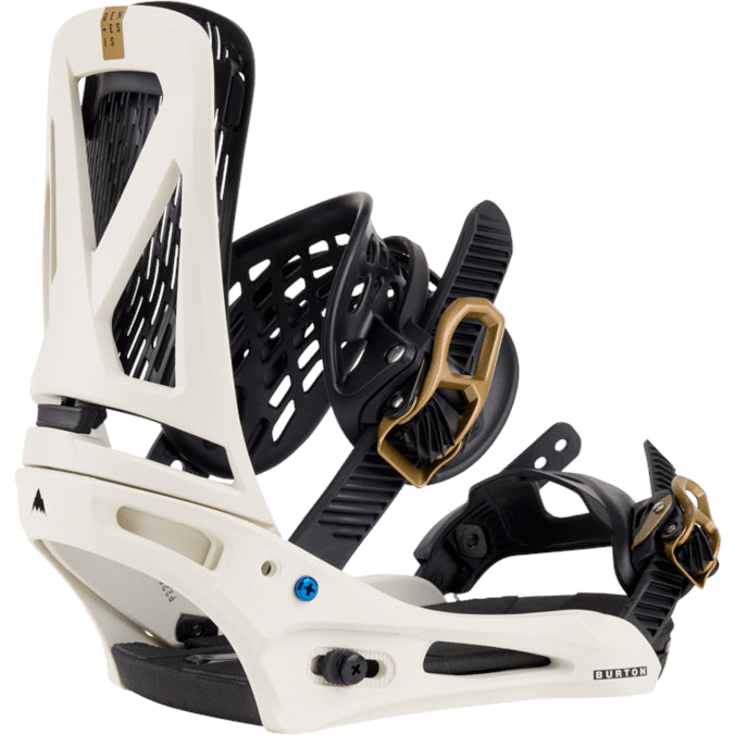 Burton Step On Genesis Snowboard Bindings Mens White / Gold