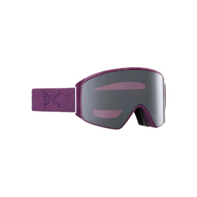 ANON M4S Cylindrical Grape - Perceive Sunny Onyx + Perceive Variable Violet + MFI Facemask Snow Goggle