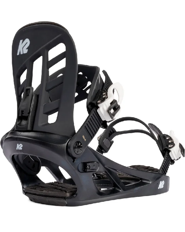 You+H Snowboard Bindings - Black 2025