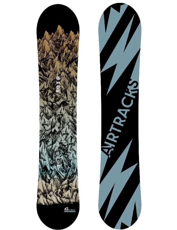 Herren Snowboard  MOUNTAIN LINES Zero Rocker Wide