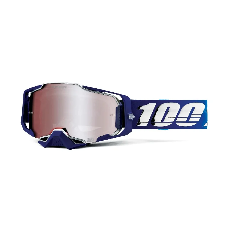 100% Armega Goggles Novel / HiPER Mirror Silver Flash Lens