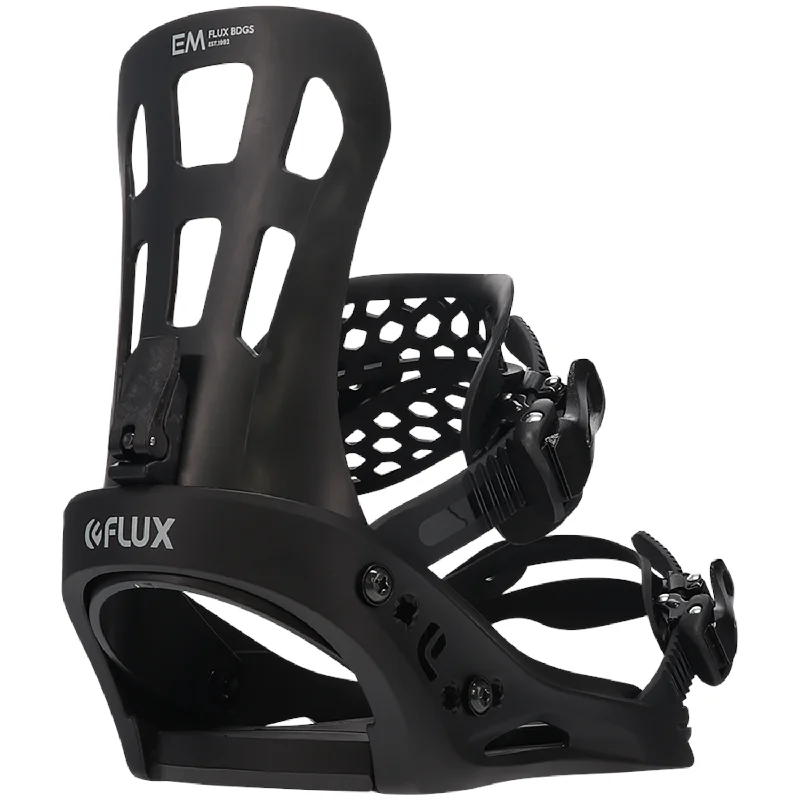 Flux EM Snowboard Bindings Mens Black