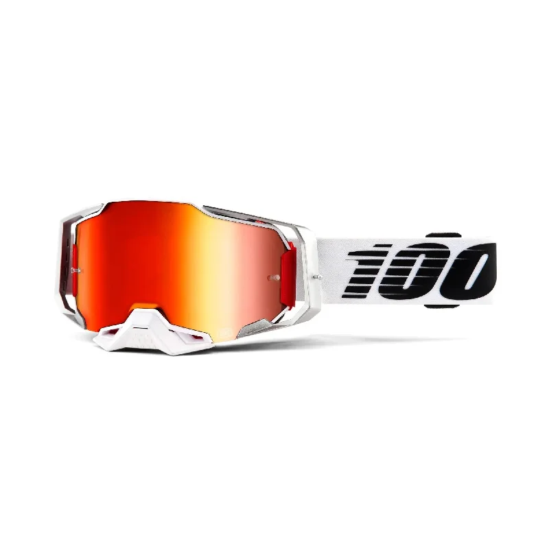 100% Armega Goggles Lightsaber / Red Mirror Lens