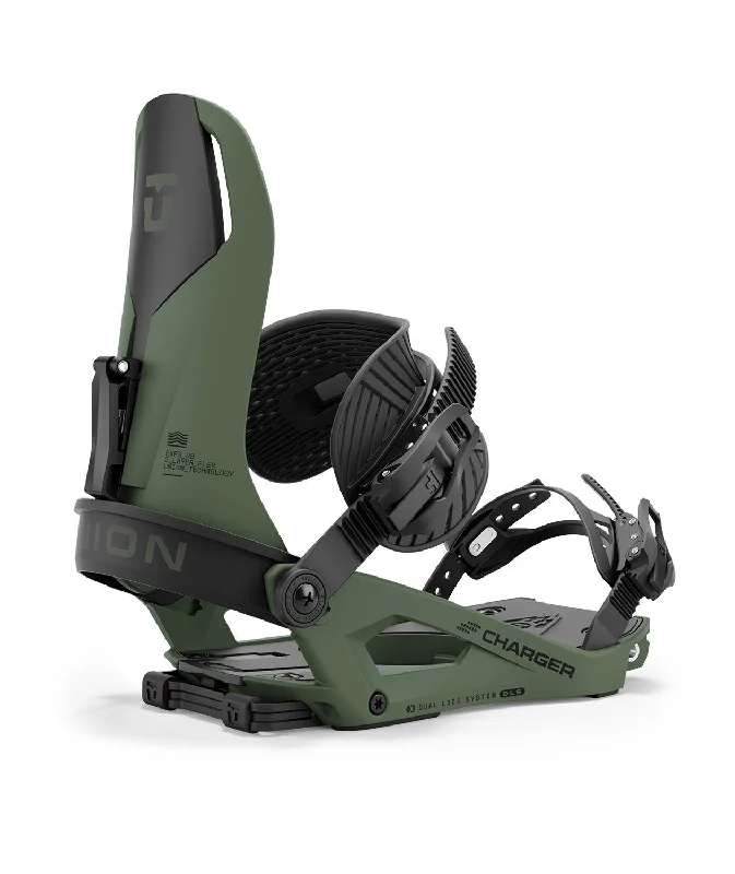 Union Charger Splitboard Snowboard Bindings Medium (US 8-10) Sage Green 2025