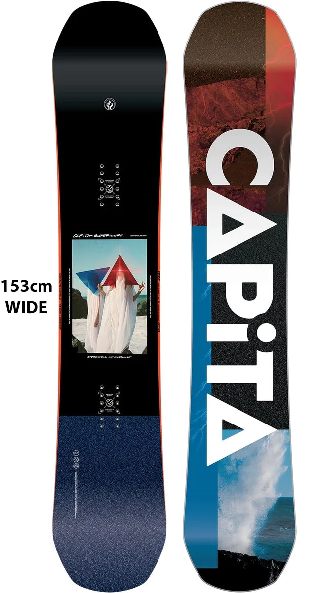 Capita DOA Defenders of Awesome Wide Snowboard Mens 2024