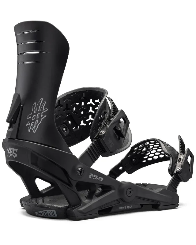 Ipo Snowboard Bindings - Black 2025