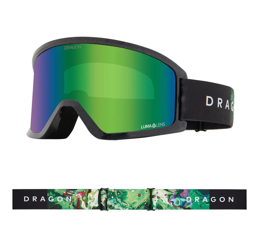 DRAGON DX3 Plus OTG Celestial - Lumalens Green Ion + Lumalens Amber Snow Goggle