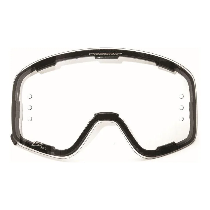 Pro Grip Advance Goggle Roll Off Magnet Lens Black / Clear