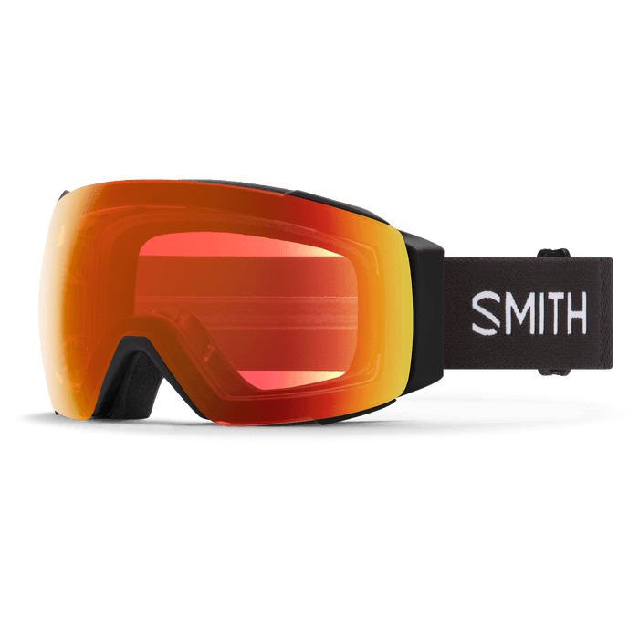 SMITH I/O Mag XL Black - ChromaPop Everyday Red Mirror + ChromaPop Storm Yellow Flash Snow Goggle