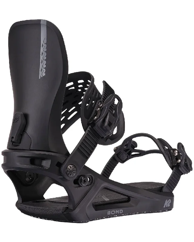 Bond Snowboard Bindings - Black 2025