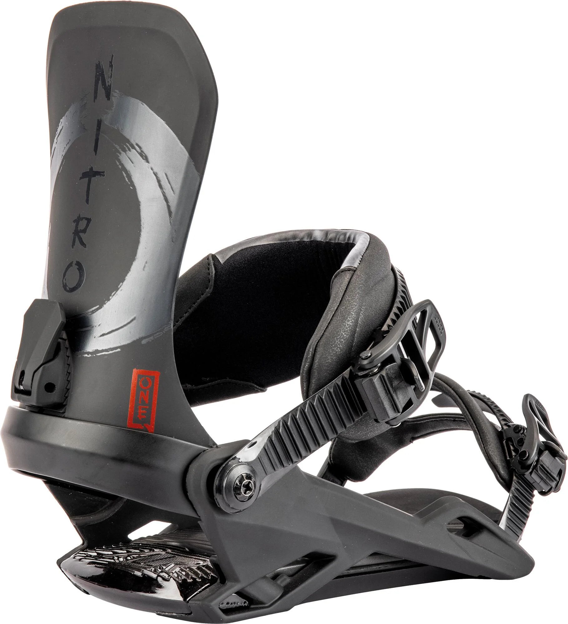 Nitro One Mens Snowboard Bindings Samurai