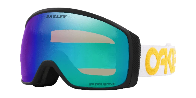 OAKLEY Flight Tracker M B1b White Gold - Prizm Snow Argon Iridium Snow Goggle