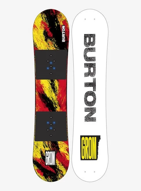 Burton Kids' Grom Ketchup/Mustard Snowboard 2025