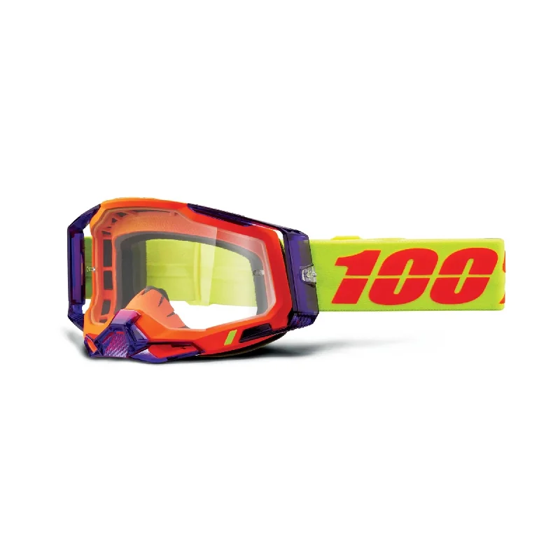 100% Racecraft 2 Goggles Panam / Clear Lens