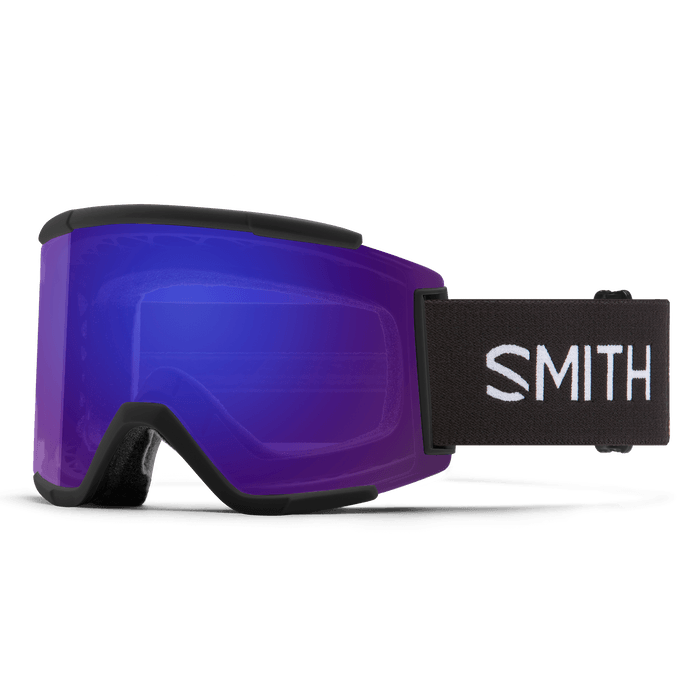 SMITH Squad XL Black - ChromaPop Everyday Violet Mirror + ChromaPop Storm Amber Snow Goggle