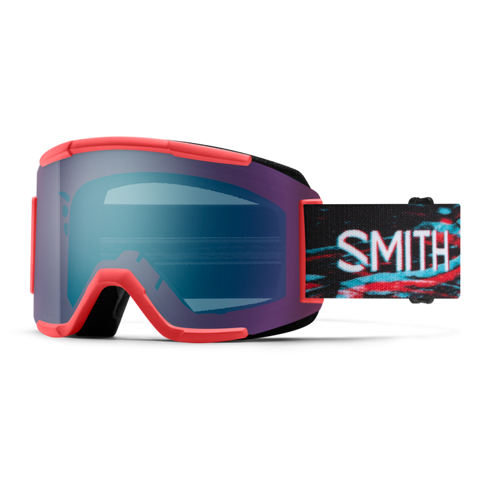 SMITH Squad Wild Child Close Encounters + ChromaPop Everyday Blue Mirror + Clear Snow Goggle