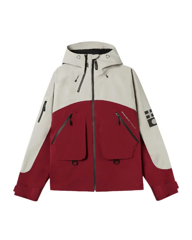 BEYOND MEDALS Nomadik 3L Snowboard Jacket Red 2025