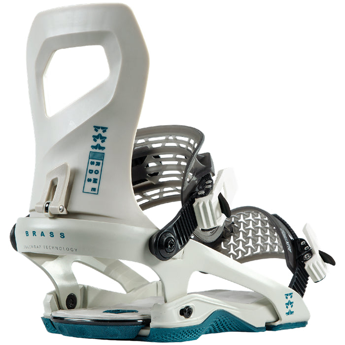 Rome Brass Women's Snowboard Bindings 2023 White