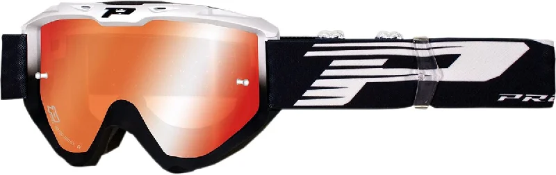 Pro Grip Goggles Riot White / Black