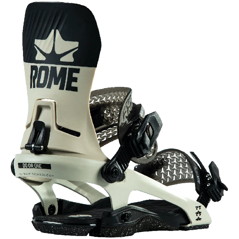 Rome D.O.D. Mens Snowboard Bindings Bone White