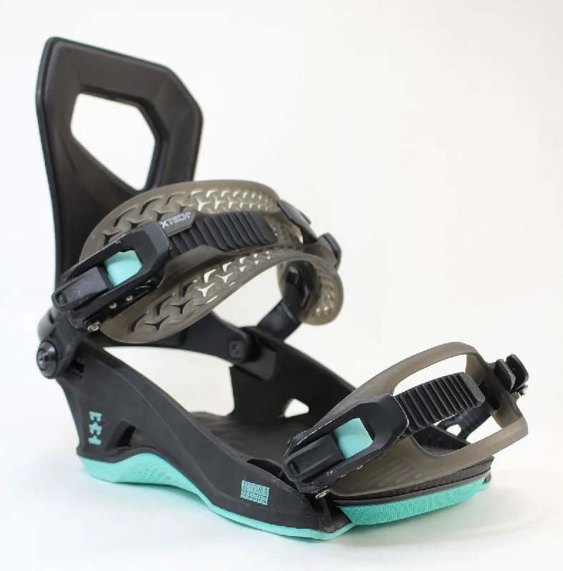 Rome Hydra Snowboard Bindings Womens M/L Black (US 8.5+) 2024 - Demo