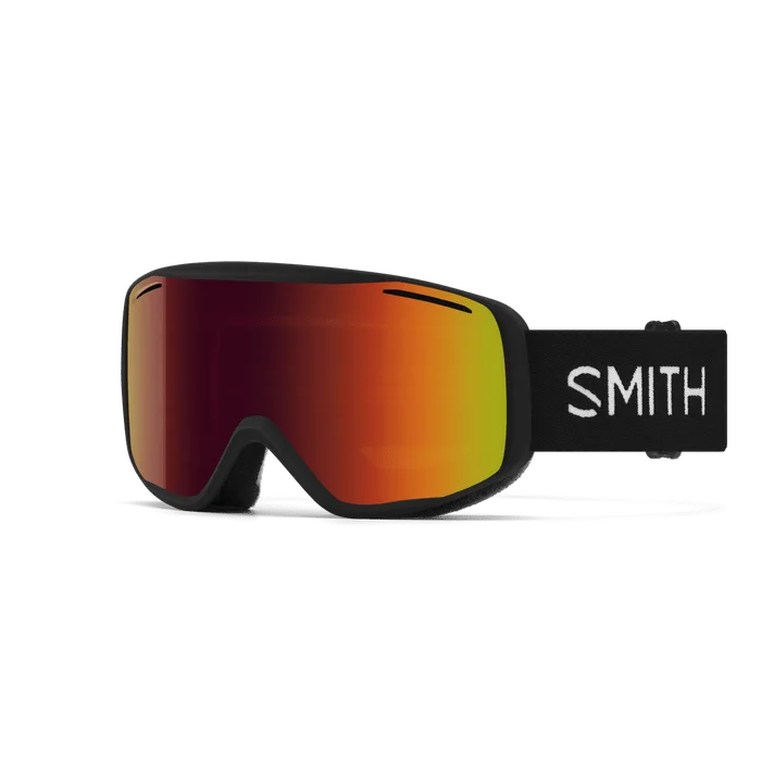 SMITH Rally Black - Red Sol-X Mirror Snow Goggle