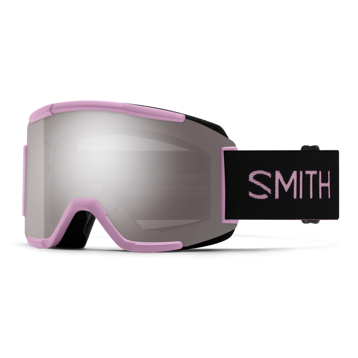 SMITH Squad Proper Pink - ChromaPop™ Sun Platinum Mirror + Clear Snow Goggle