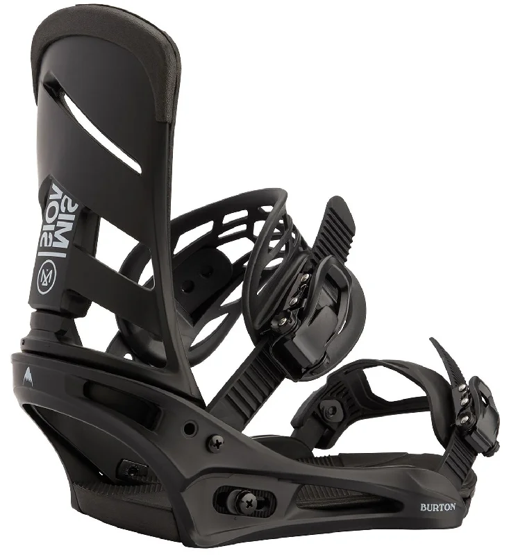 Burton Mission Mens Snowboard Bindings Black