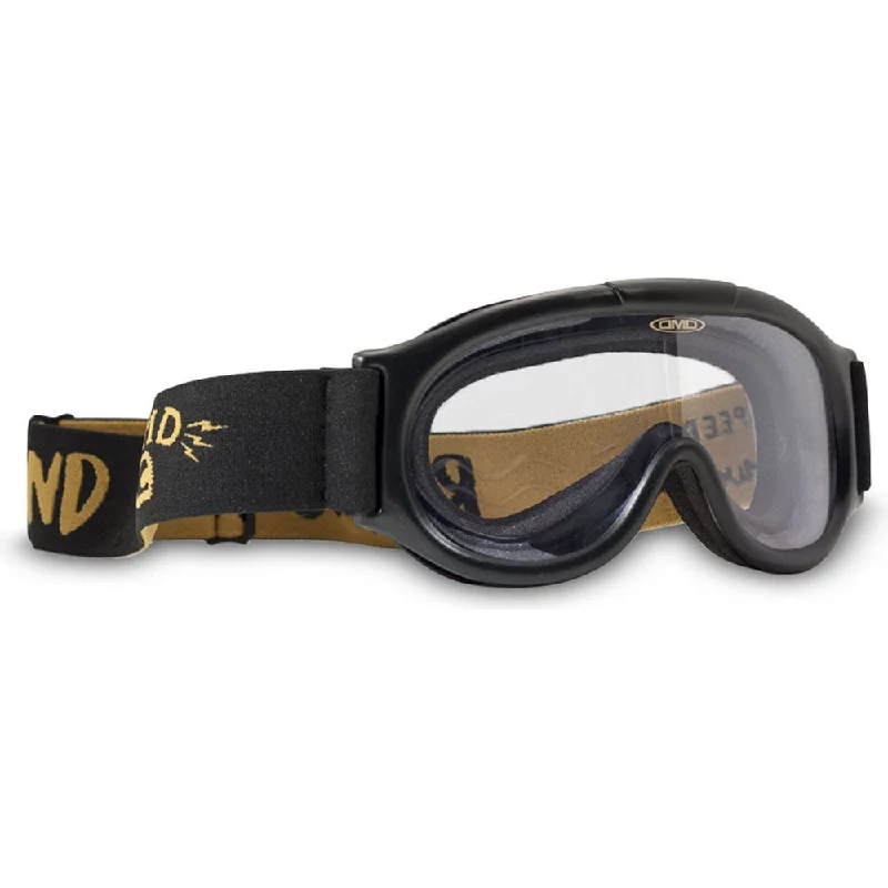 DMD Ghost Goggles Black With Clear Lens