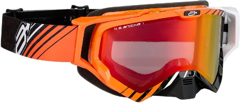 Arctiva Vibe Goggles Black / Orange / White