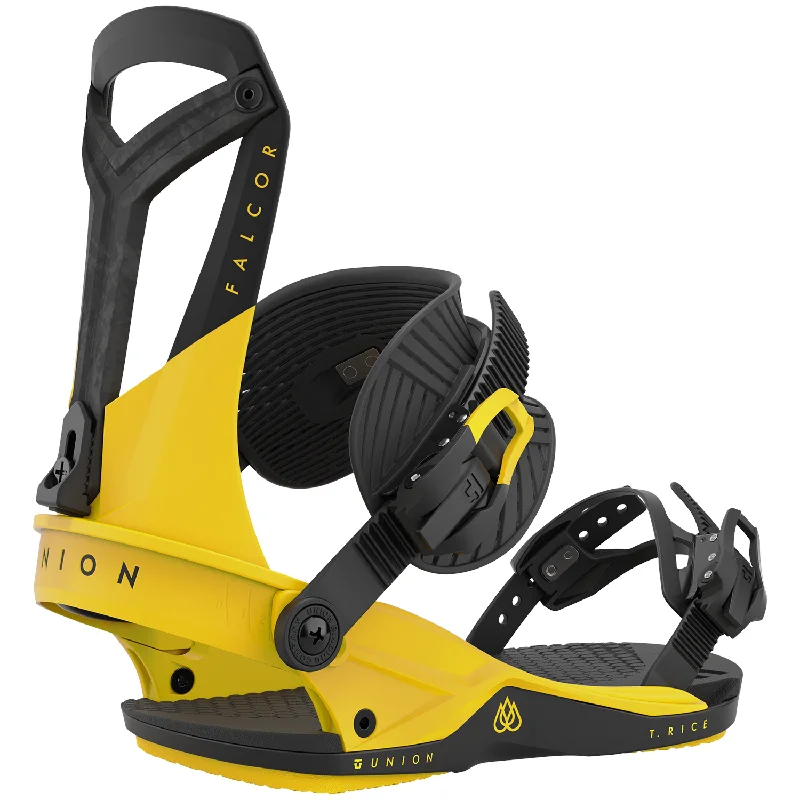 Union Falcor Mens Snowboard Bindings Yellow