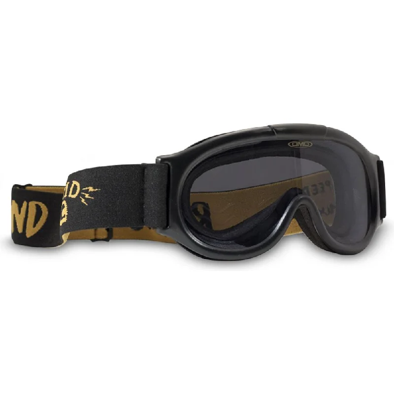 DMD Ghost Goggles Black With Smoke Lens