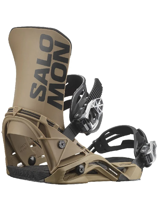 District Brown Snowboard Bindings