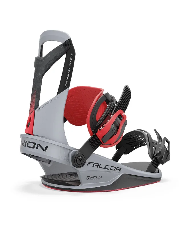 Union Falcor Snowboard Bindings Men's Medium (US 8-10) Silver New 2025