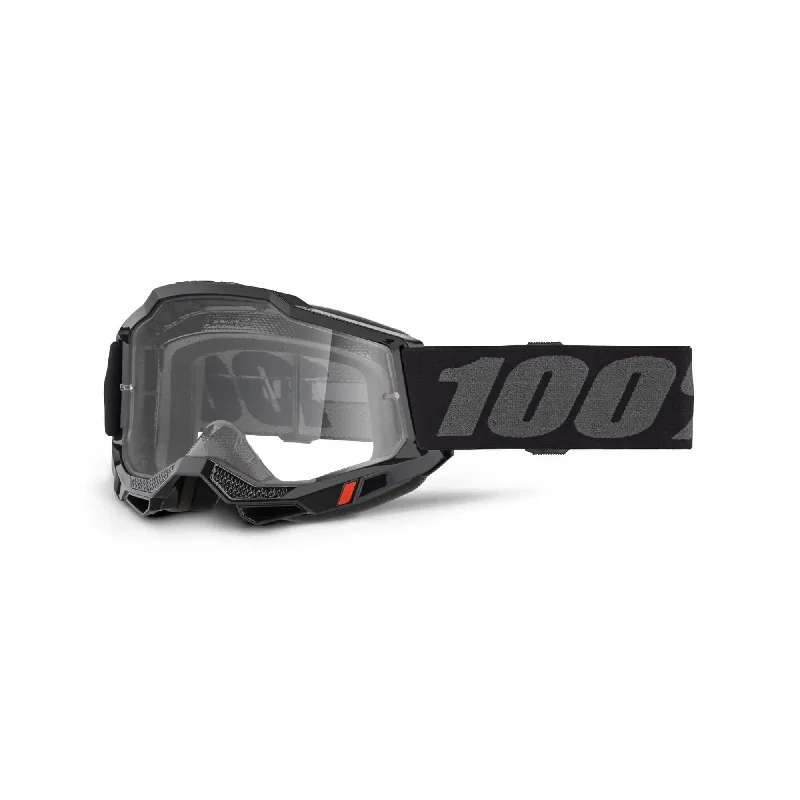 100% Accuri 2 Goggles Black / Clear Lens