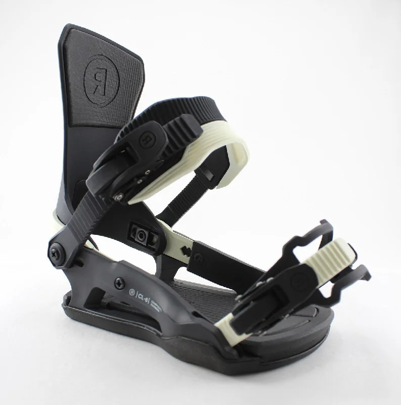 Ride CL-6 Snowboard Bindings Small (Women's US Size 5-9) Black New 2023