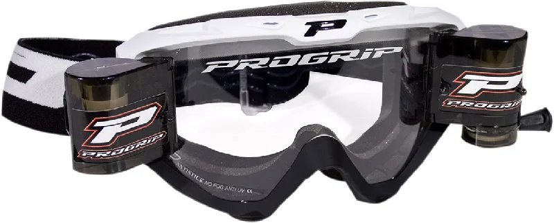 Pro Grip Goggles 3450 Roll-Off Black / White