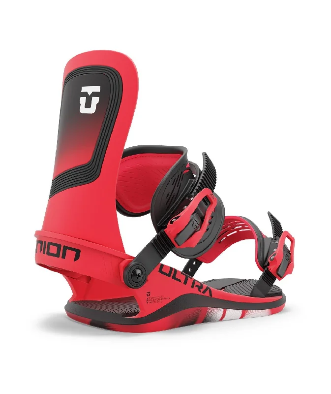 Union Ultra Snowboard Bindings, Men's Medium (US 8-10), Hot Red New 2025