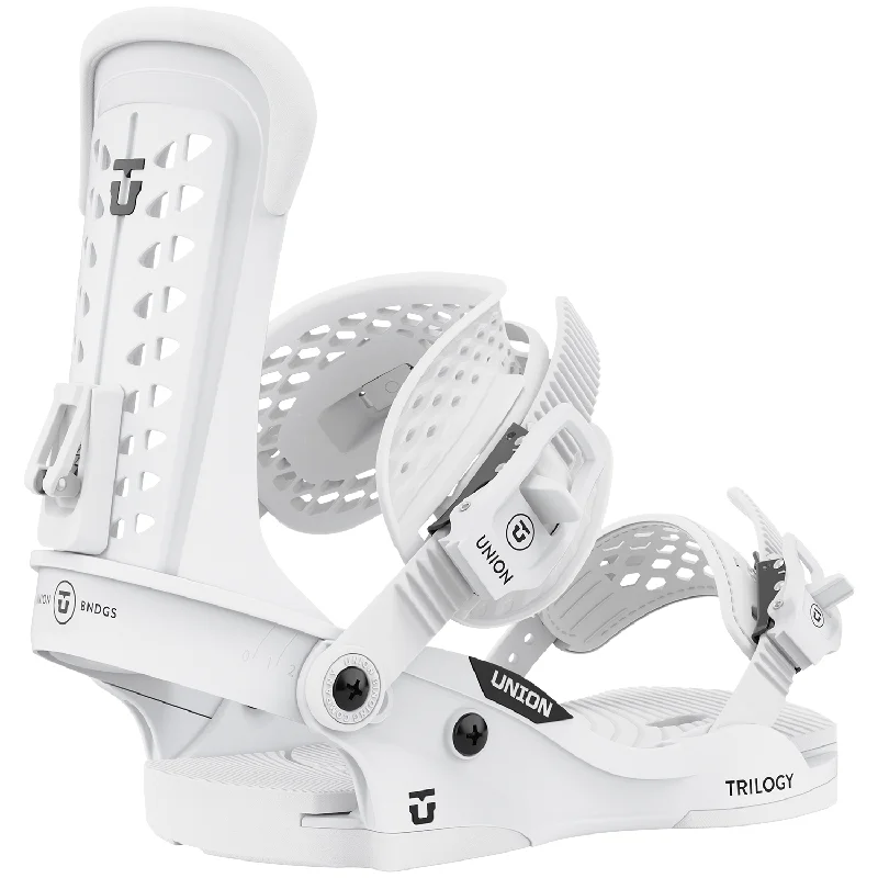 Union Trilogy Womens Snowboard Bindings White