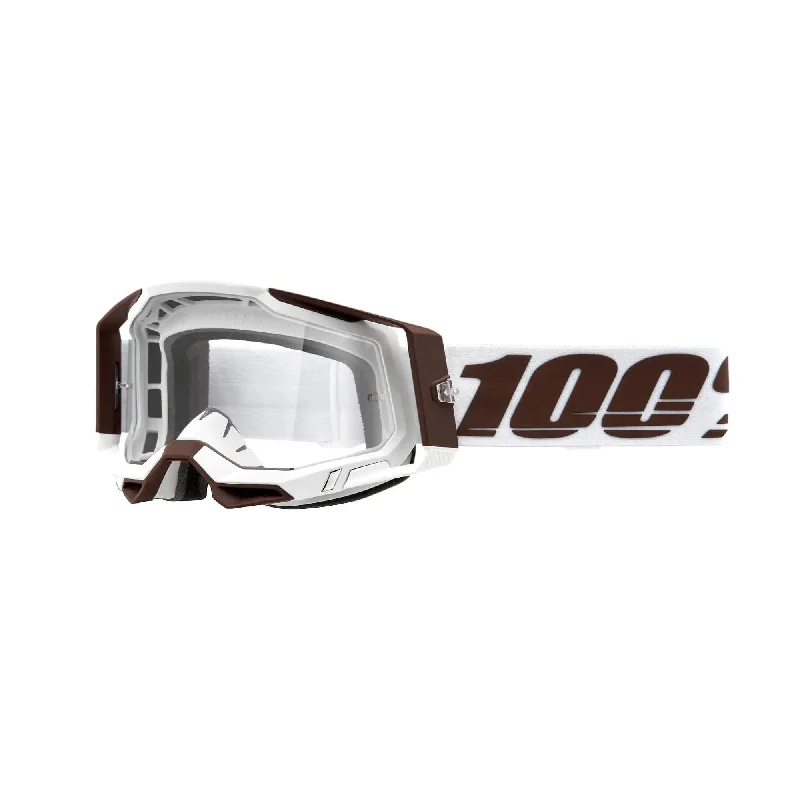 100% Racecraft 2 Goggles Snowbird / Clear Lens