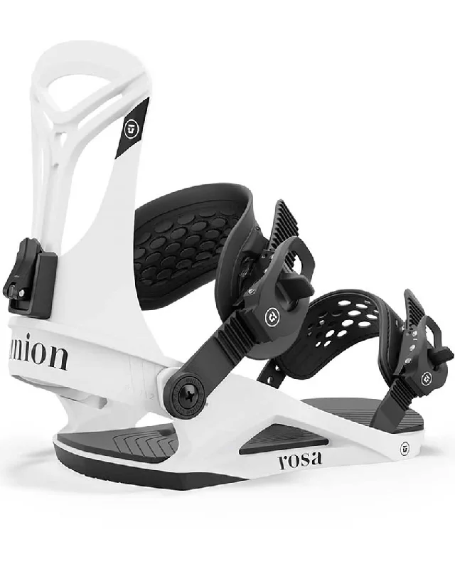 Rosa Womens Snowboard Bindings - White 2025