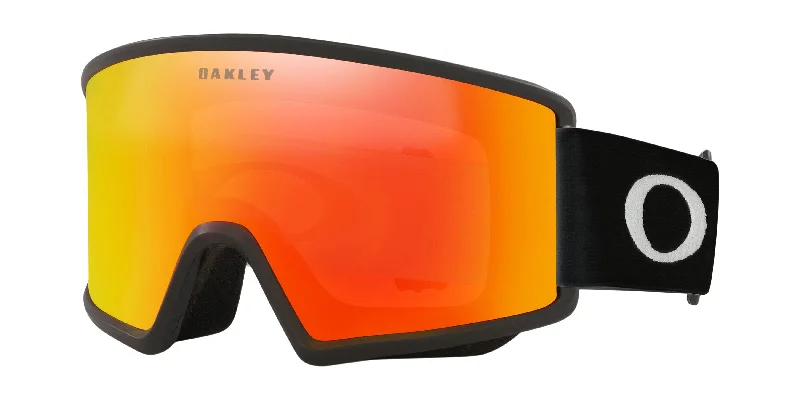 OAKLEY Target Line L Matte Black - Fire Iridium + Persimmon Snow Goggle