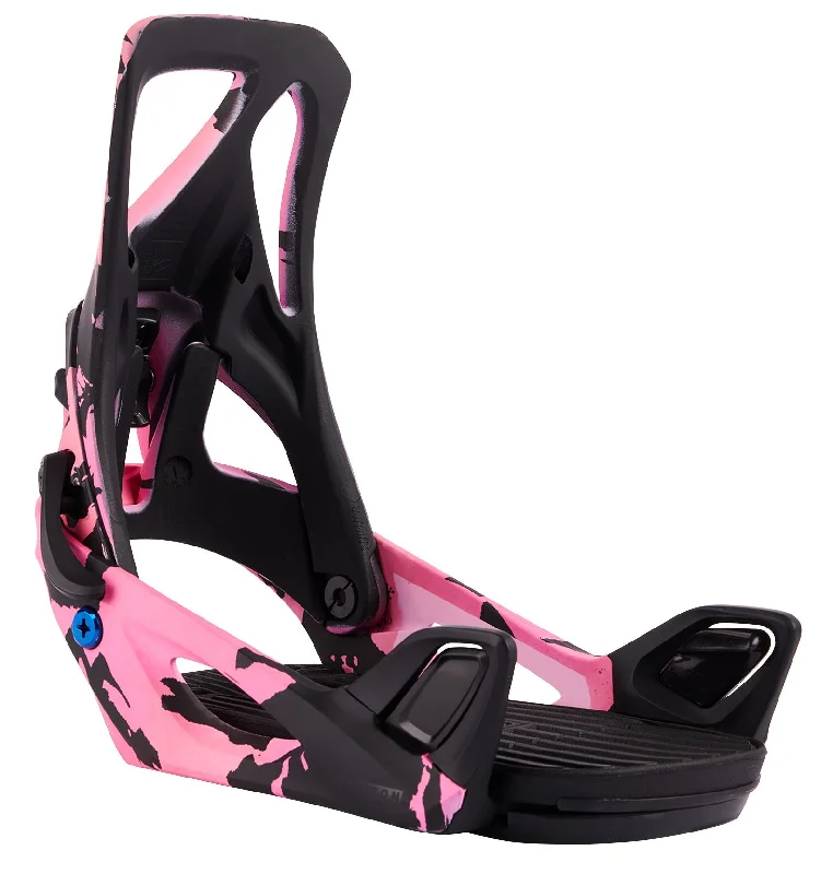 Burton Step On Womens Snowboard Bindings Pink / Black