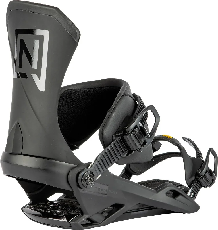 Nitro Team Pro Snowboard Bindings Large (US Men's 11-14) Ultra Black New 2024