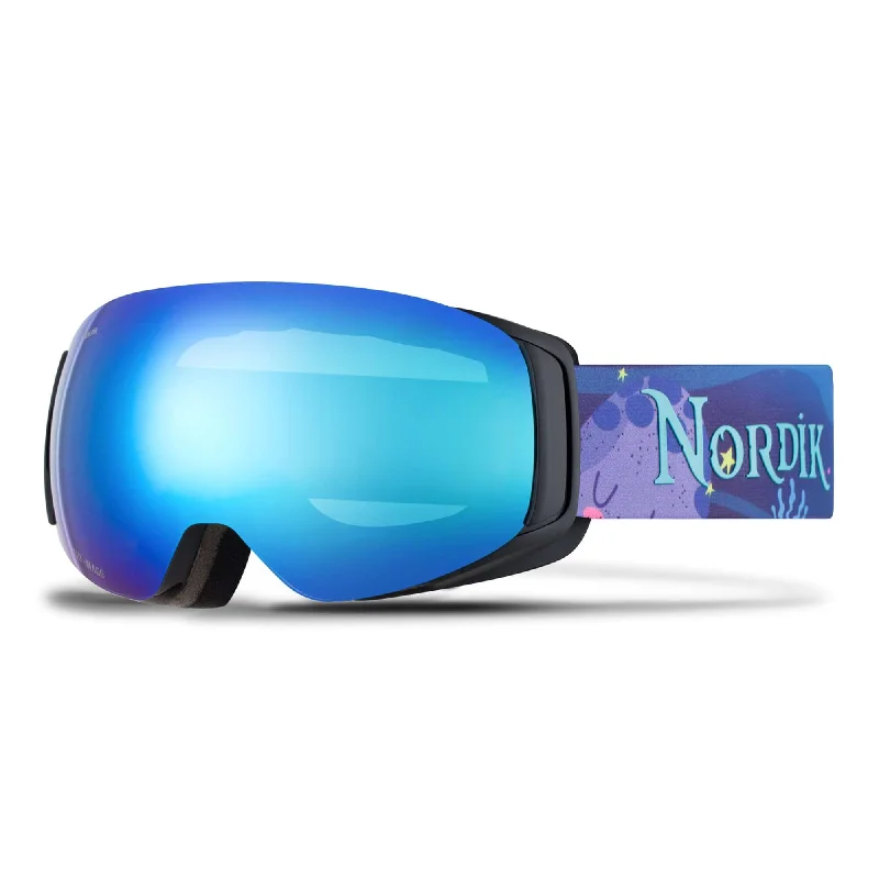 FREYA Magnetic Ice Blue Kid Teen Ski Goggles